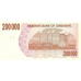 P49 Zimbabwe - 200.000 Dollars Year 2007/2008 (Bearer Cheque)